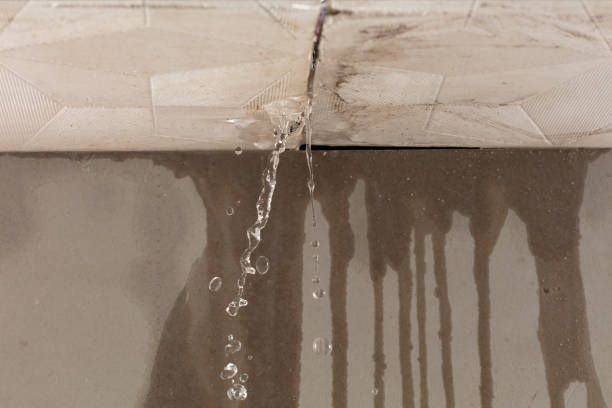 Professional Burst Pipe Cleanup technician working in Florham Park, NJ